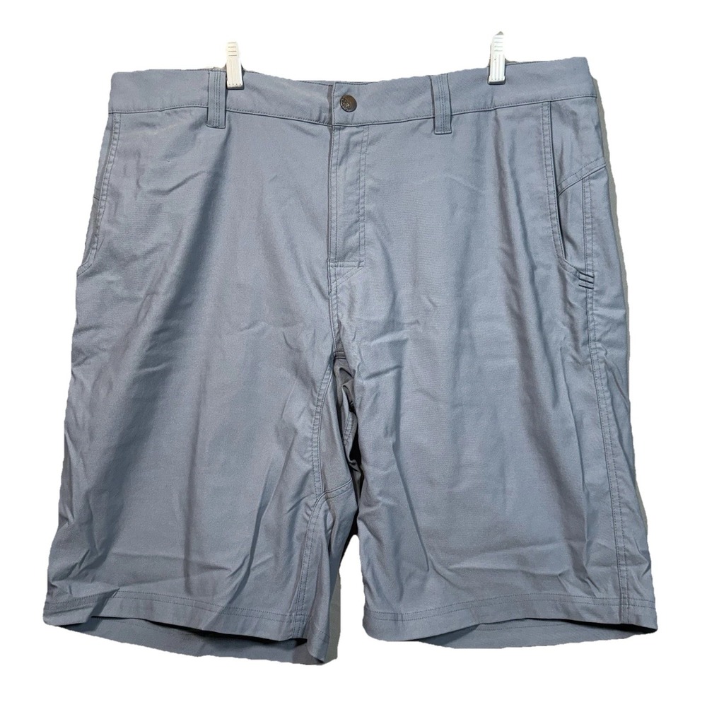 Stio Coburn Shorts Mens 40 Blue Nylon Style 2341 Outdoor Gorpcore Hiking Golf